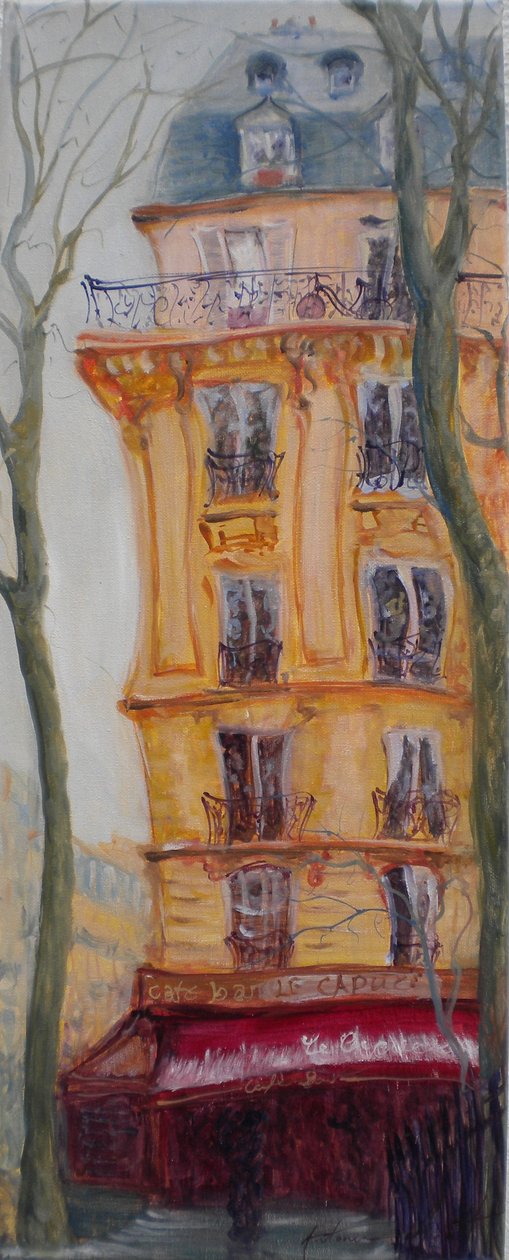 Café Bar La Cappuccino, 2010 von Antonia Myatt