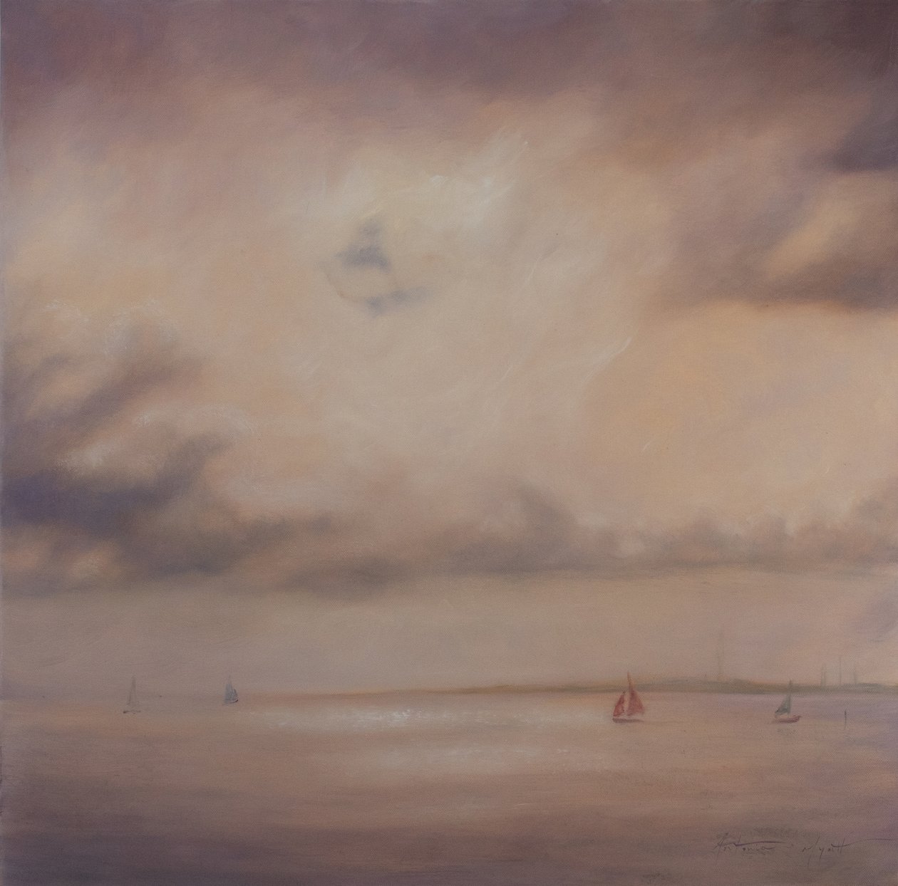 Familie von Booten, 2014 von Antonia Myatt