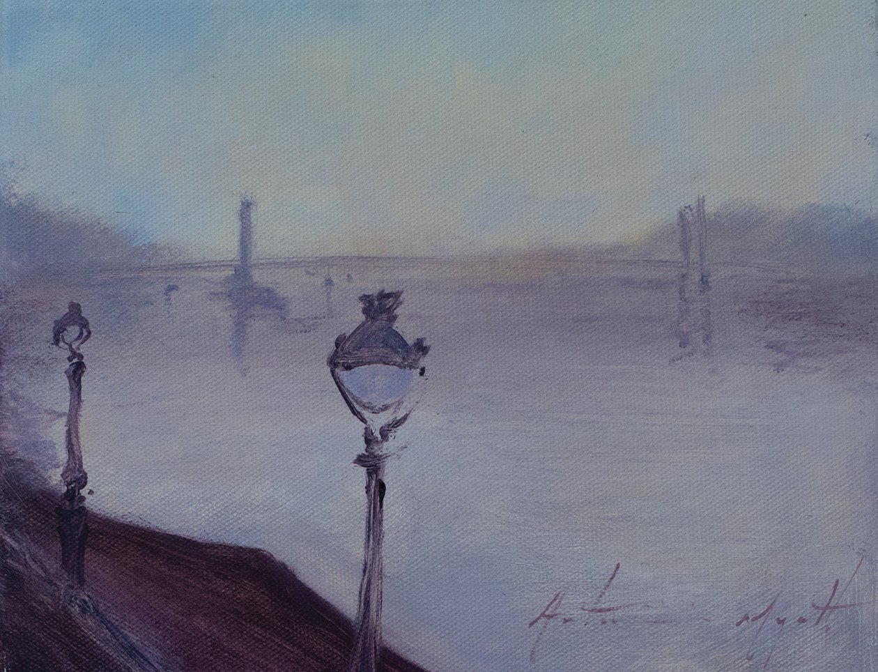 Lichter von London, 2020 von Antonia Myatt