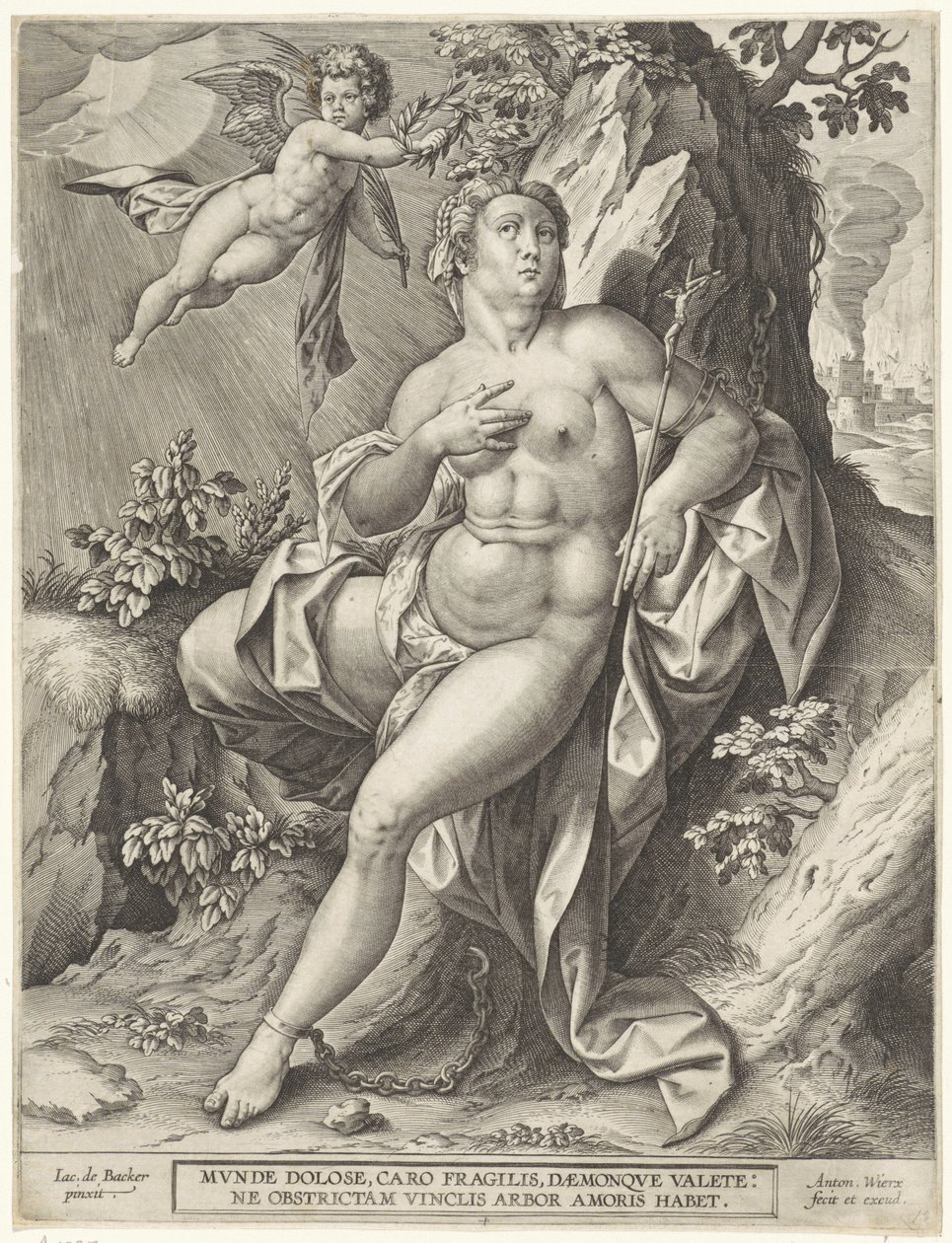Allegorie auf den Glauben von Antonie Wierix (II)