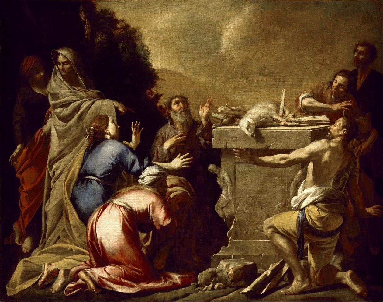 Das Opfer Noahs von Antonio de Bellis