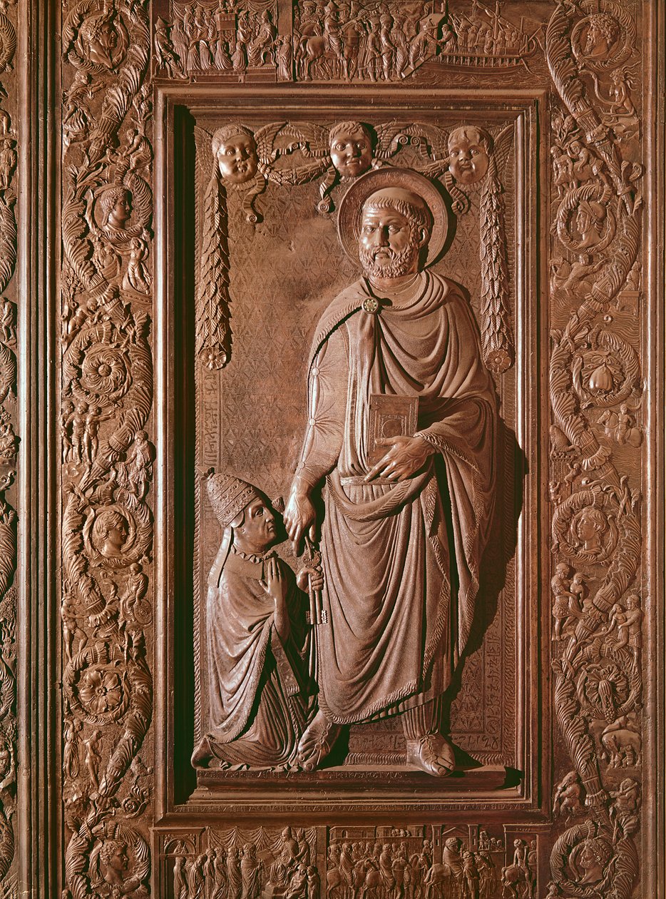 St. Peter (Detail) von Antonio Filarete