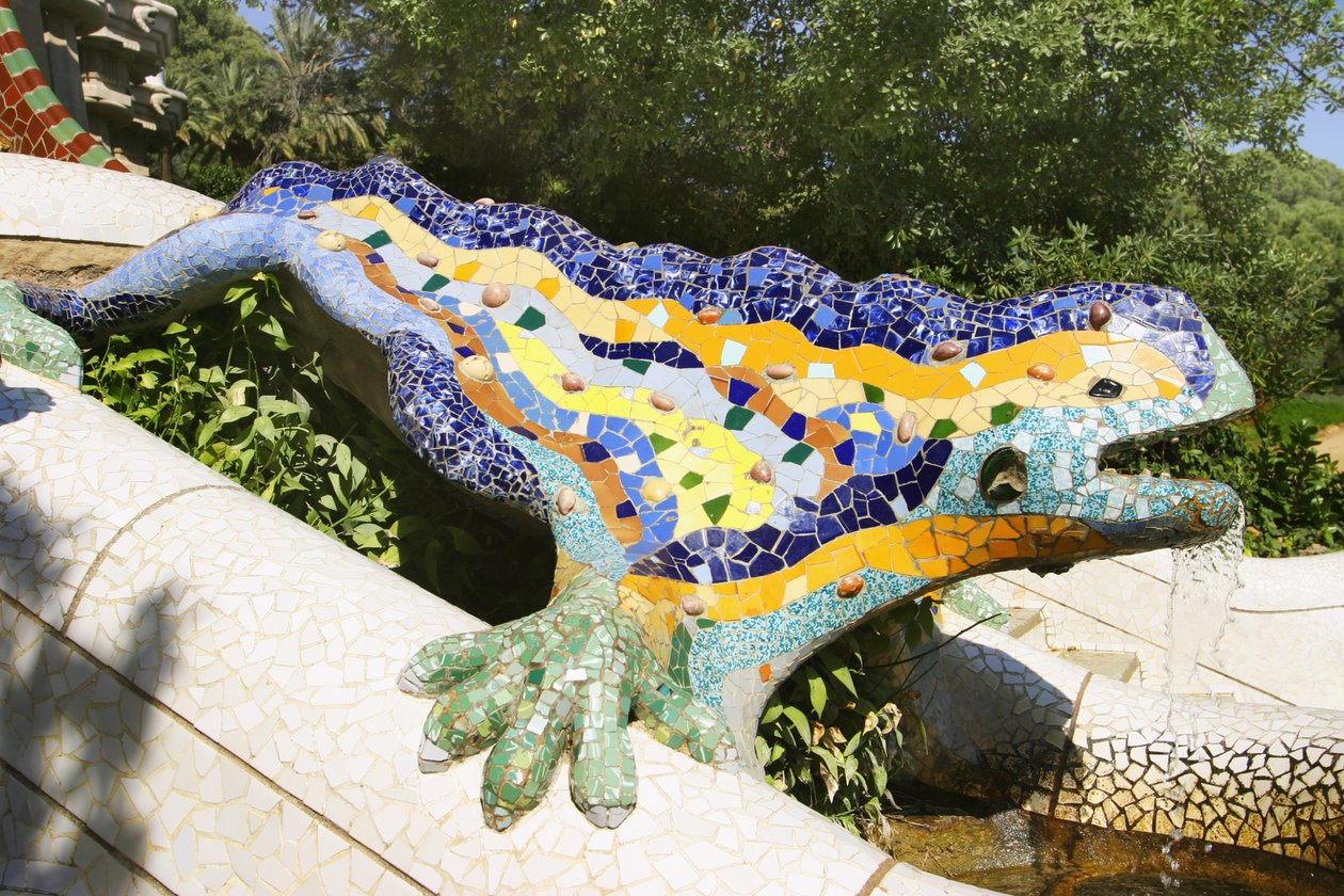 Leguan, ca. 1900-14 von Antonio Gaudi