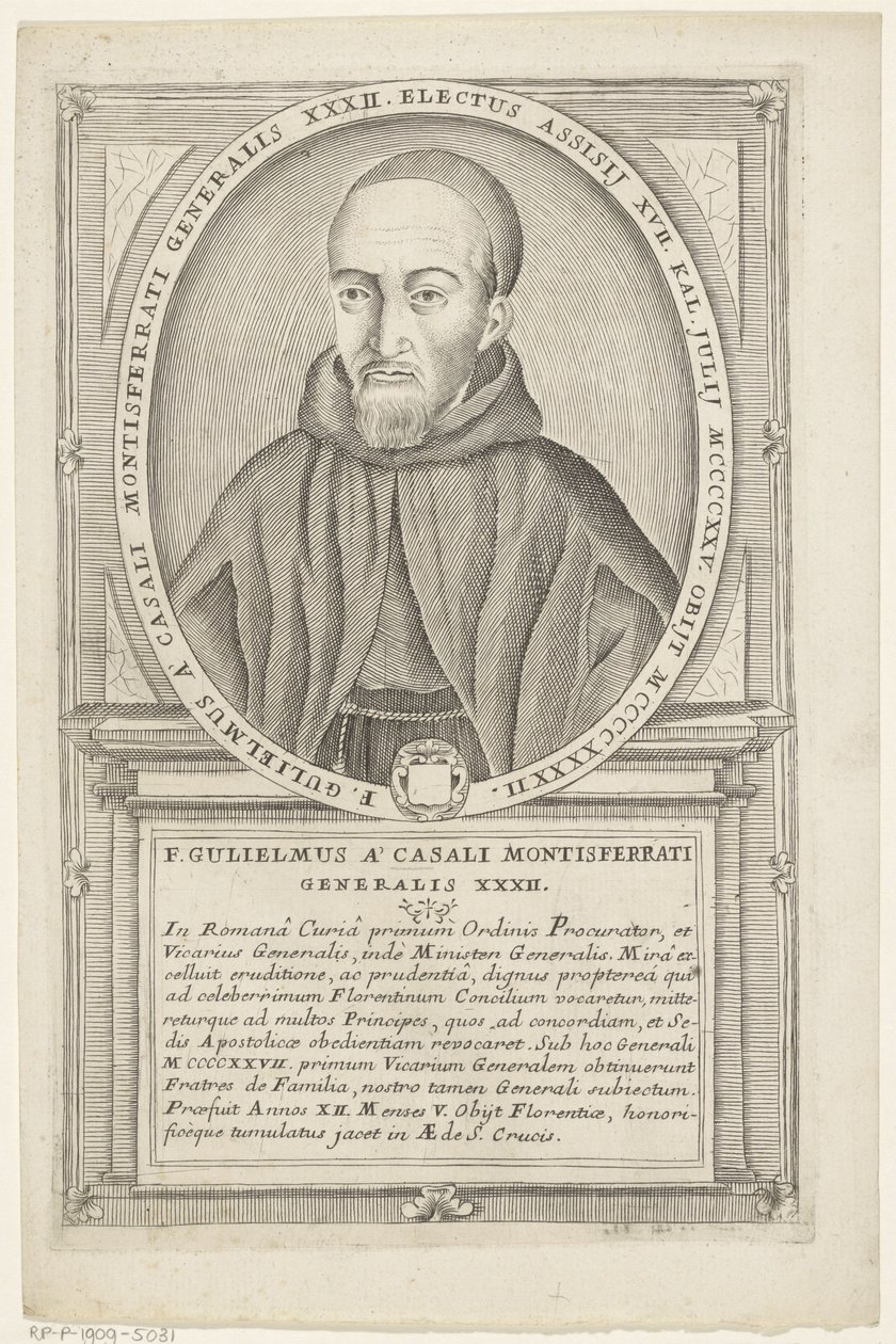 Guillermo Robazoglio da Casale von Antonio Luciani