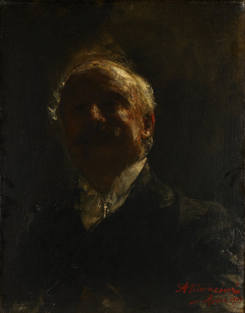 Selbstporträt, 1910 von Antonio Mancini