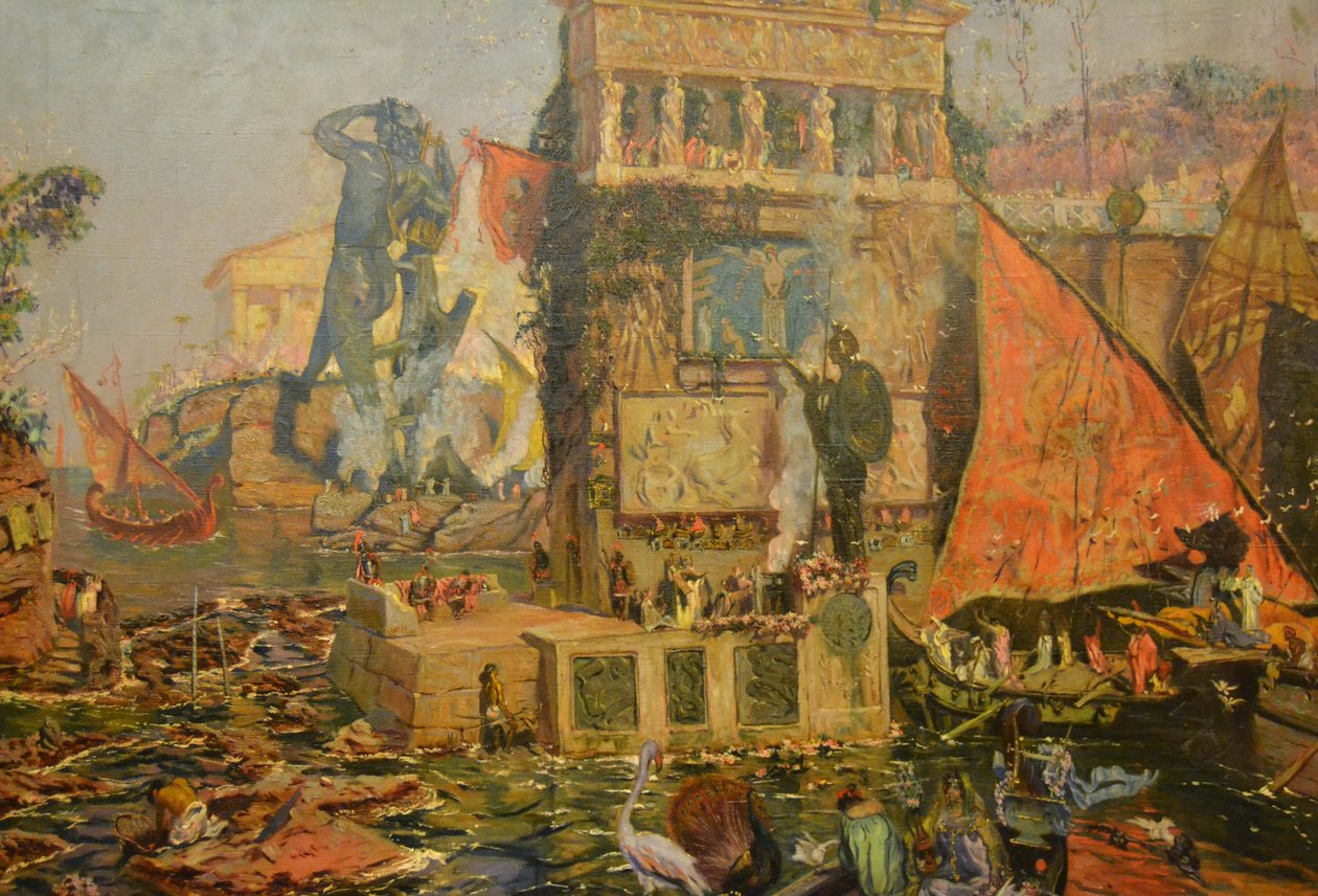 Der Koloss von Rhodos von Antonio Munoz Degrain