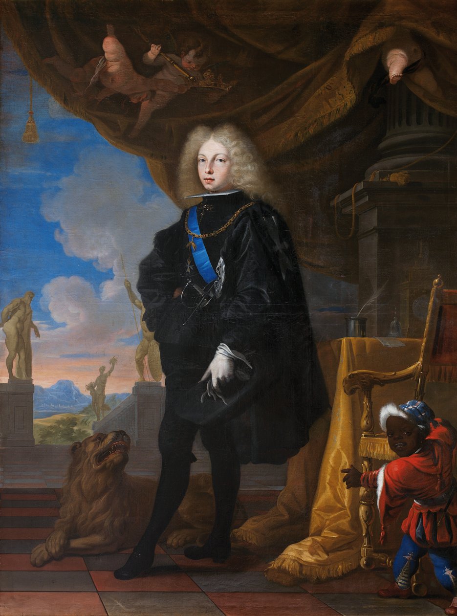 Porträt von König Philipp V. von Spanien von Antonio Palomino