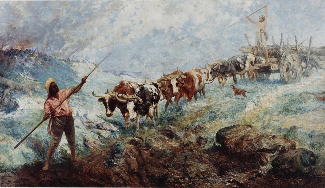 Der Abriss von Antonio Parreiras