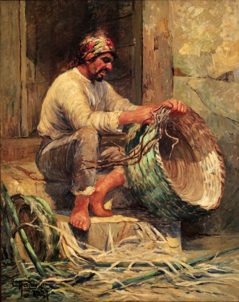 Cesteiro von Antonio Parreiras