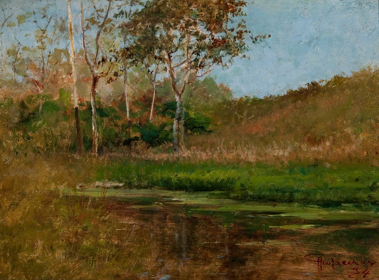 Stilles Wasser von Antonio Parreiras