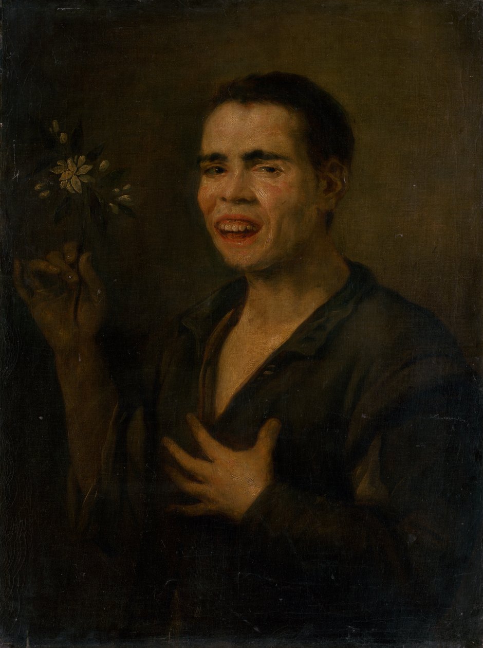 Junge mit Orangenblüte von Antonio de Puga