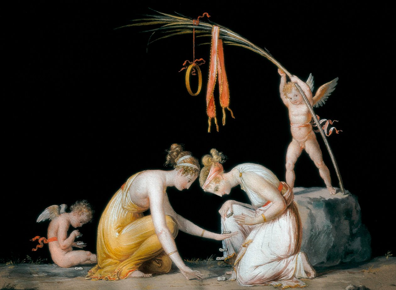 Astragal-Spieler von Antonio Canova