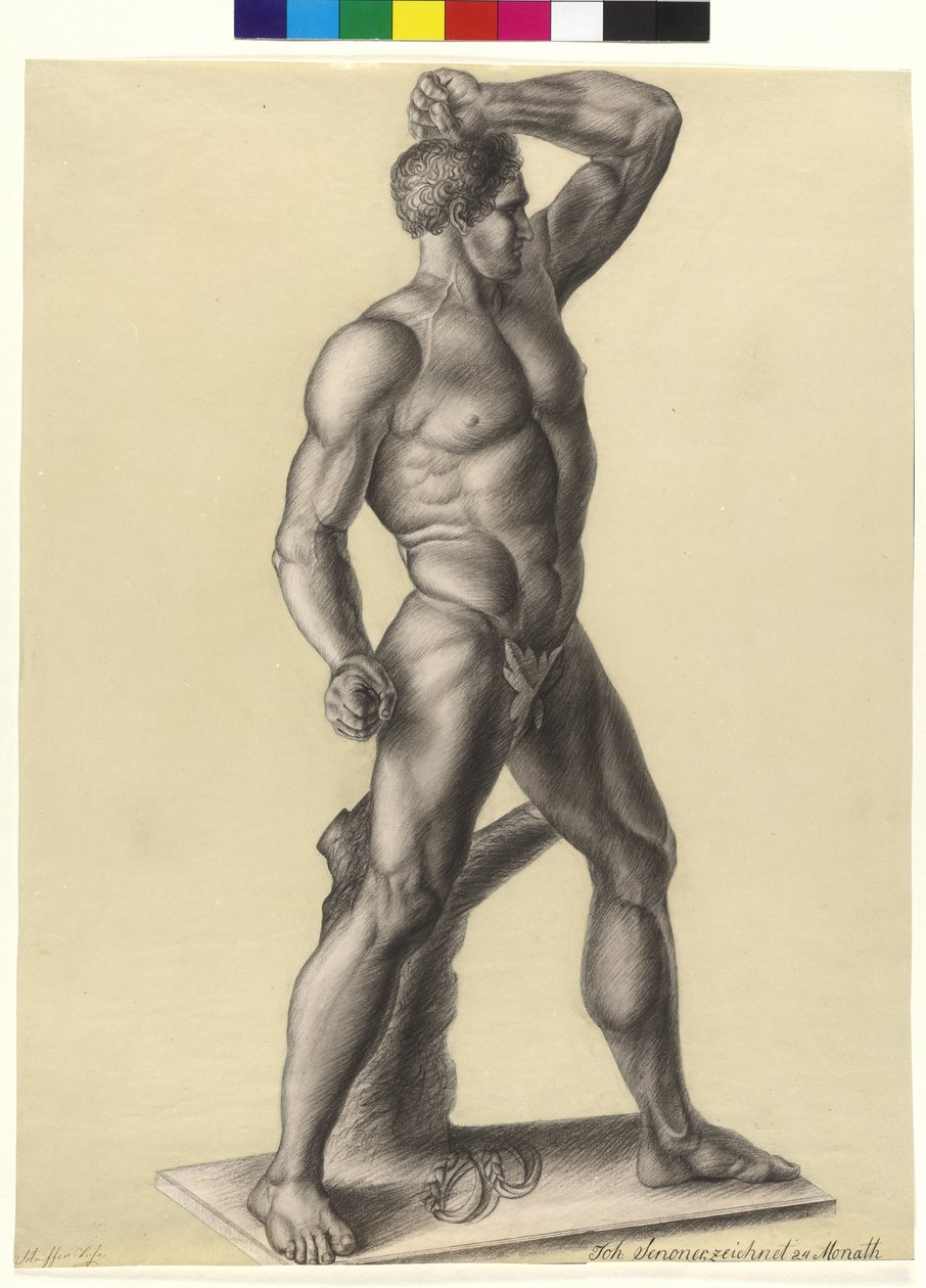 Statue des Kreugas von Antonio Canova