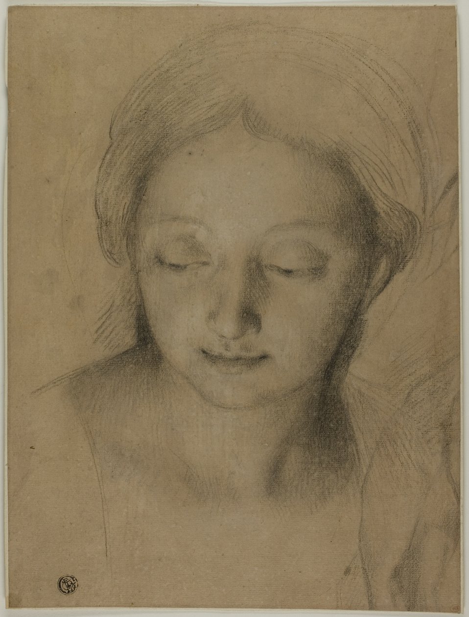 Kopf einer Frau von Antonio Cavallucci
