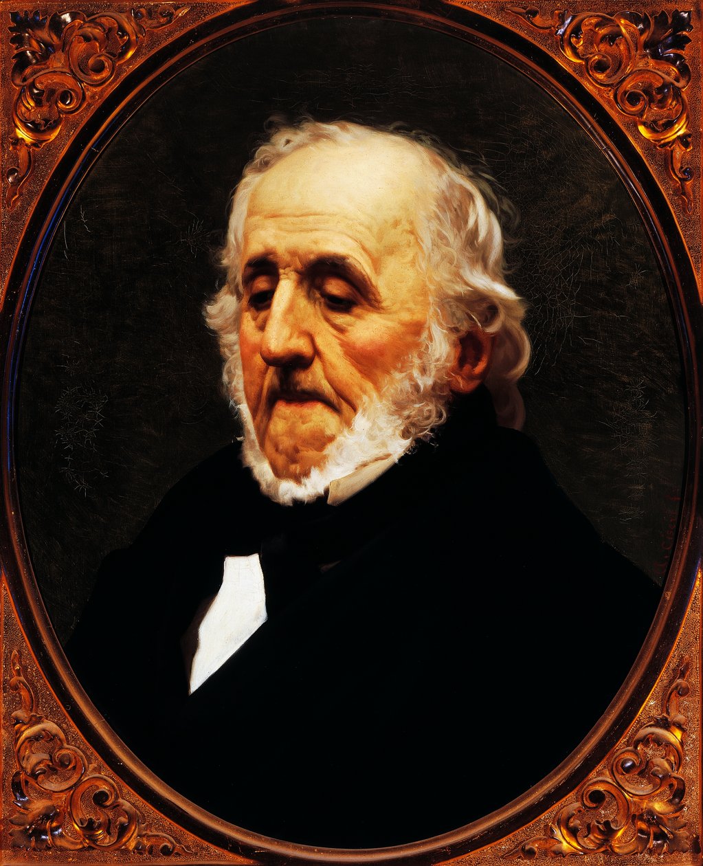 Porträt von Gino Capponi (Florenz) von Antonio Ciseri