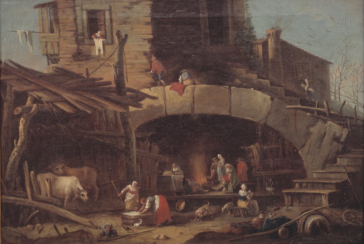 Ländliche Szene von Antonio Diziani