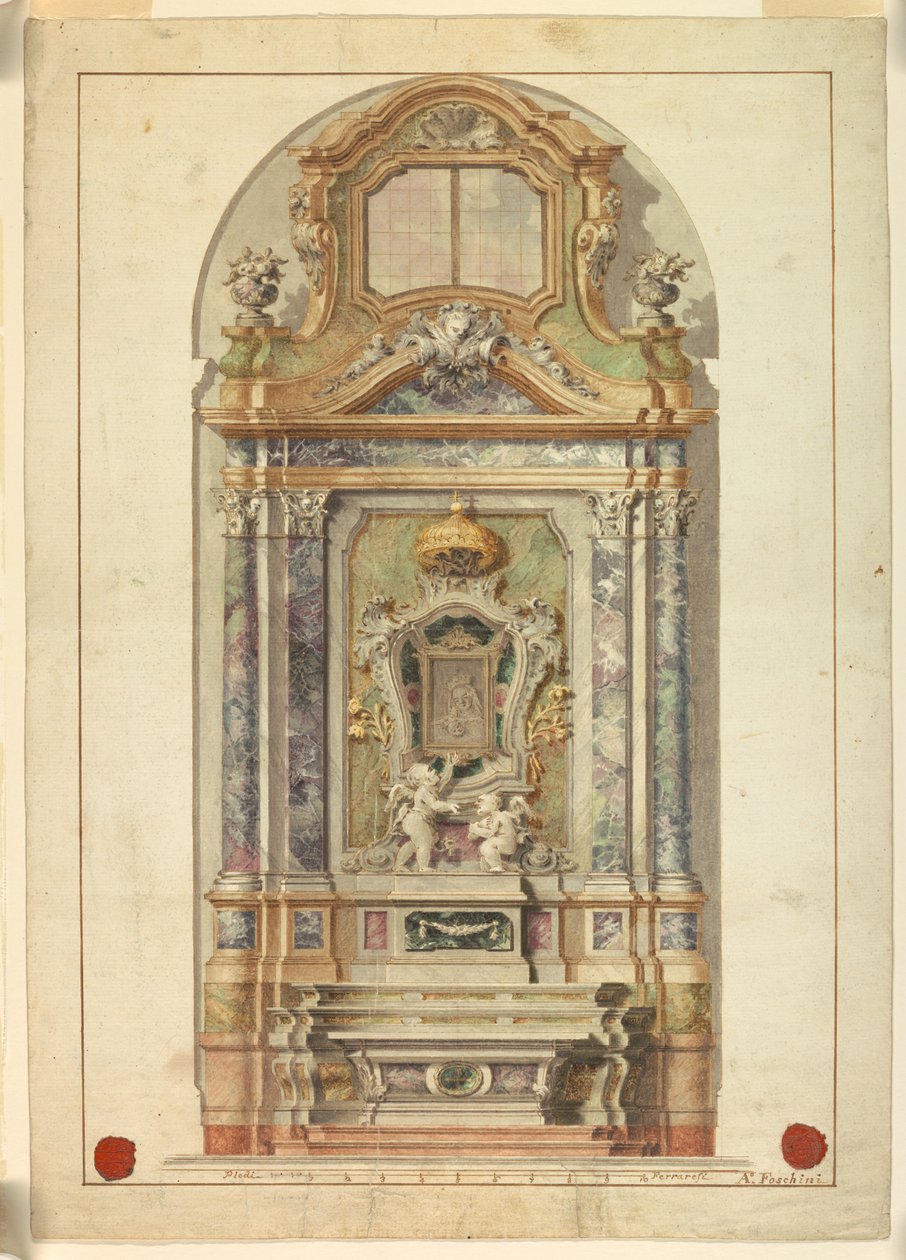 Altar von Antonio Foschini, 1741 – 1813