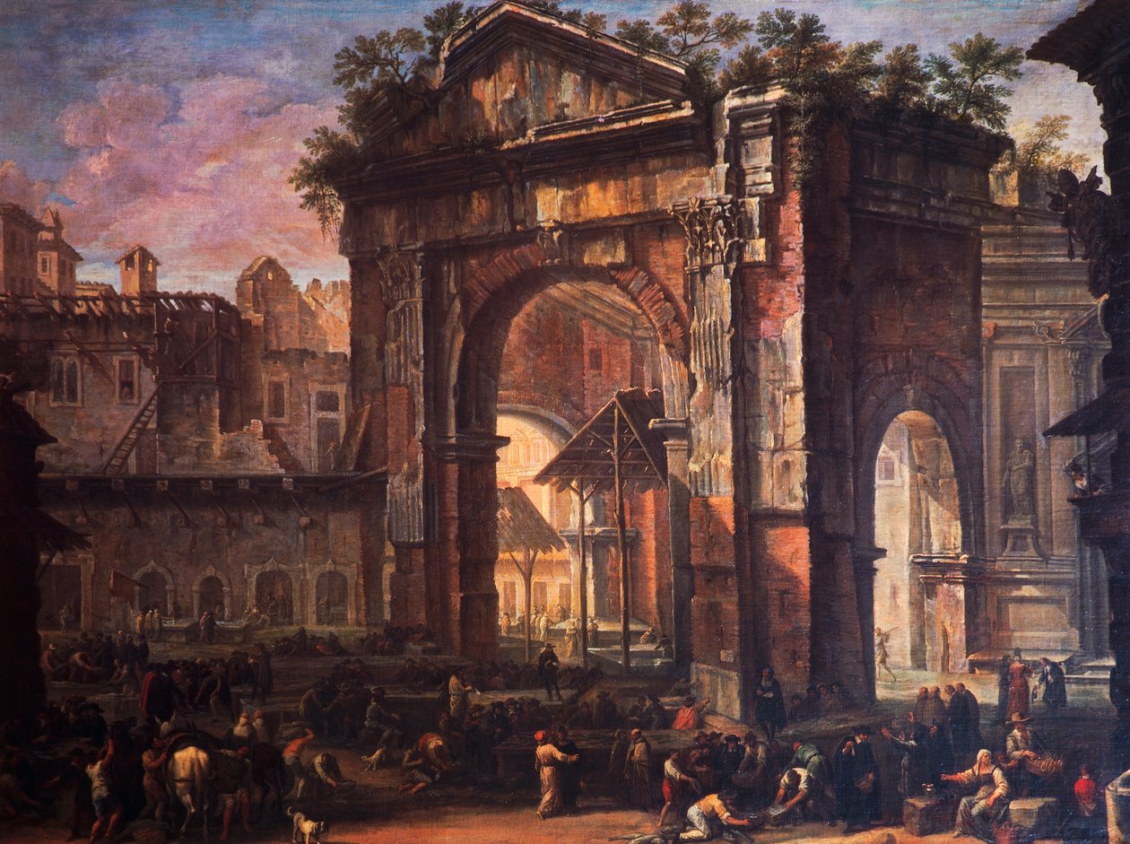 Portikus der Octavia von Antonio Gaspari