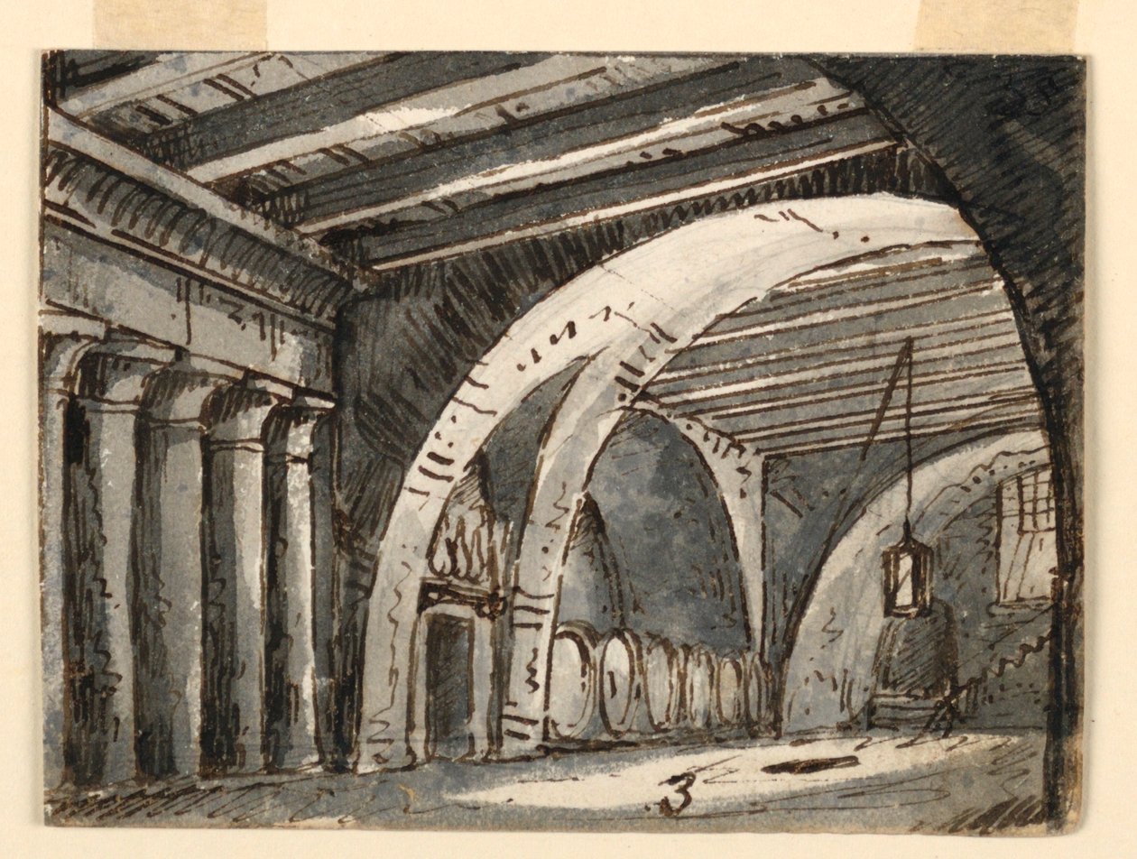 Gewölbekeller von Antonio Giuseppe Basoli