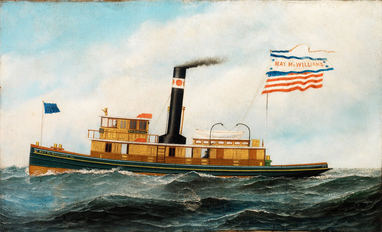 Der Hochseeschlepper "May McWilliams" von Antonio Jacobsen