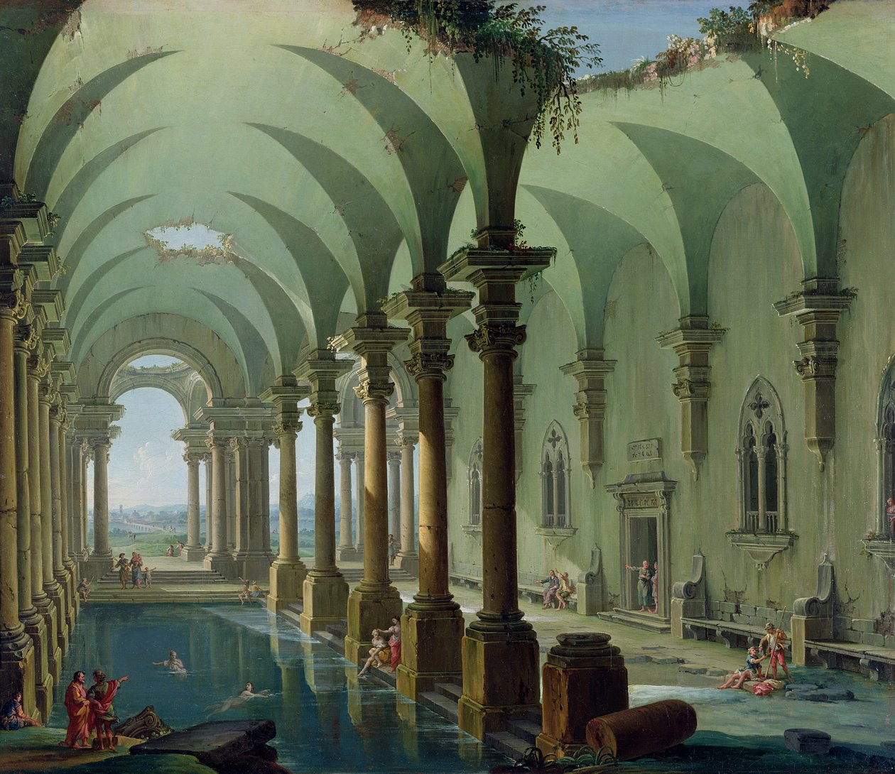 Architektonische Fantasie von Antonio Joli