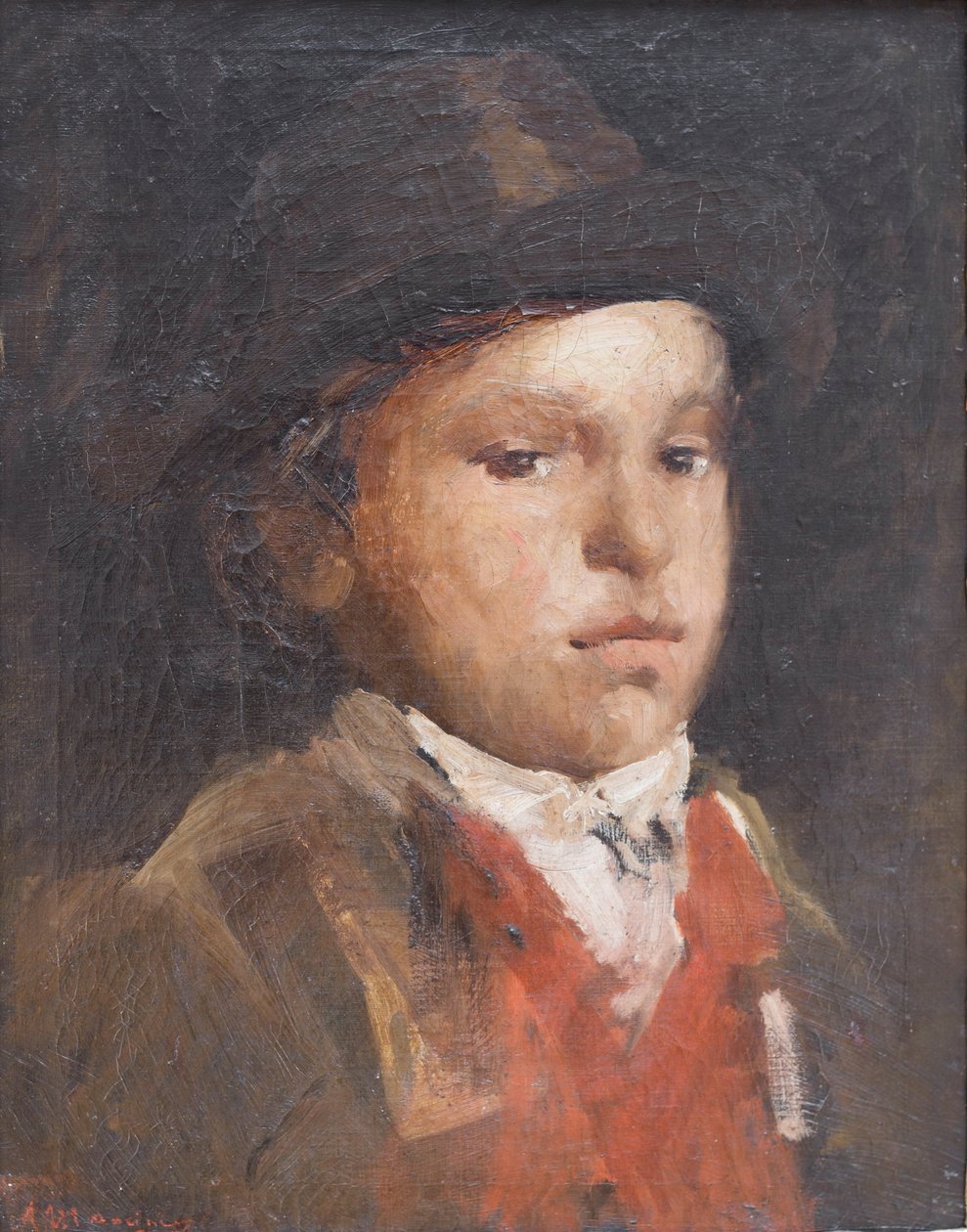 Der Hirtenjunge von Antonio Mancini