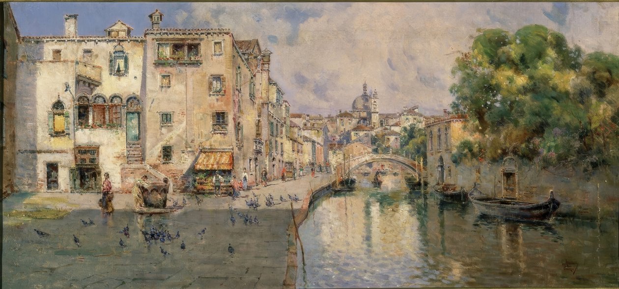 Ansicht von Venedig von Antonio Maria de Reyna Manescau