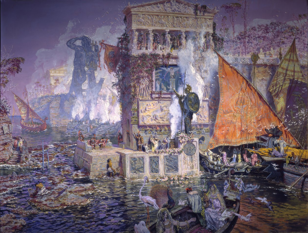 Der Koloss von Rhodos von Antonio Munoz Degrain