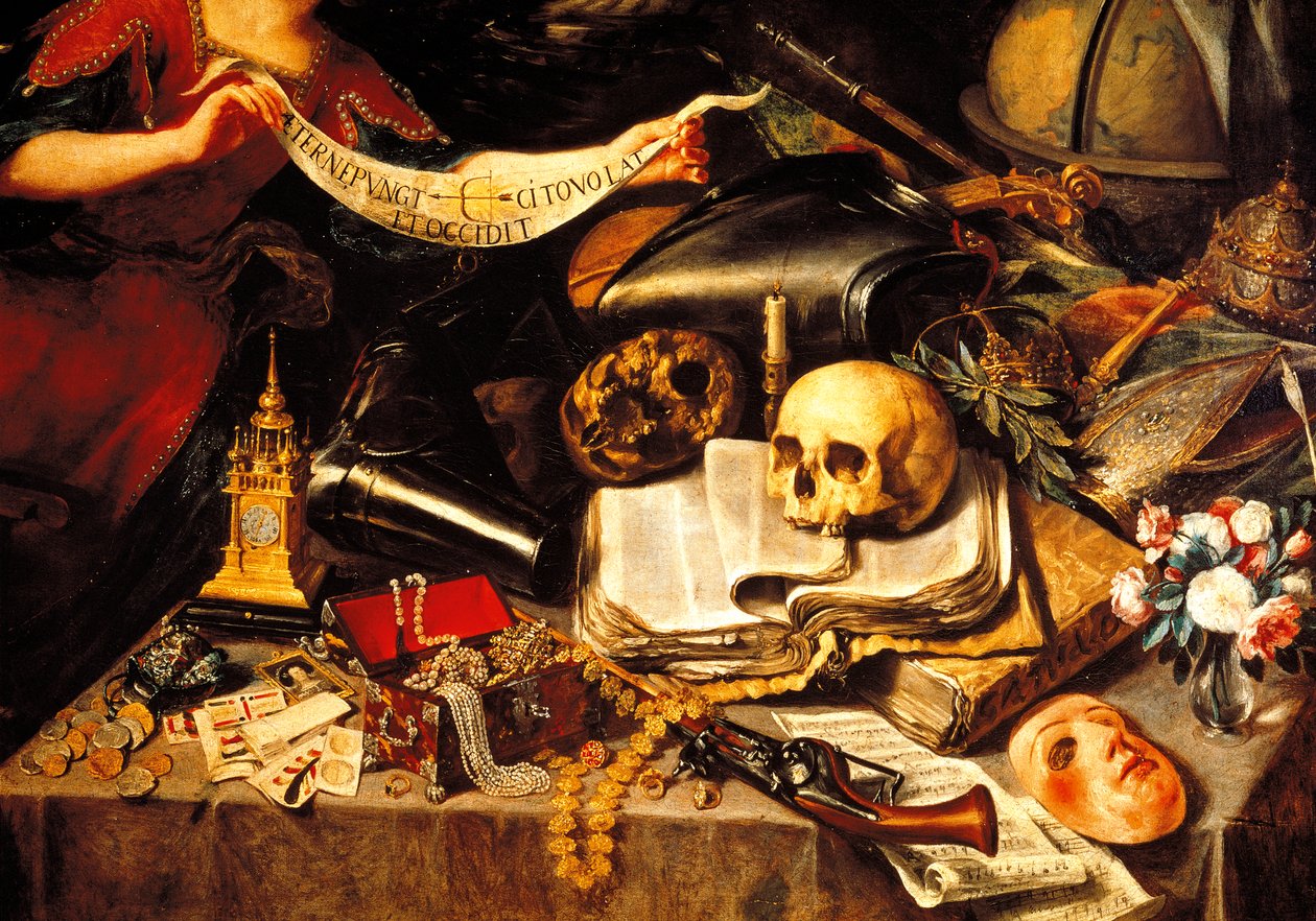 Erleuchtung des Lebens, Detail von Antonio Pereda y Salgado