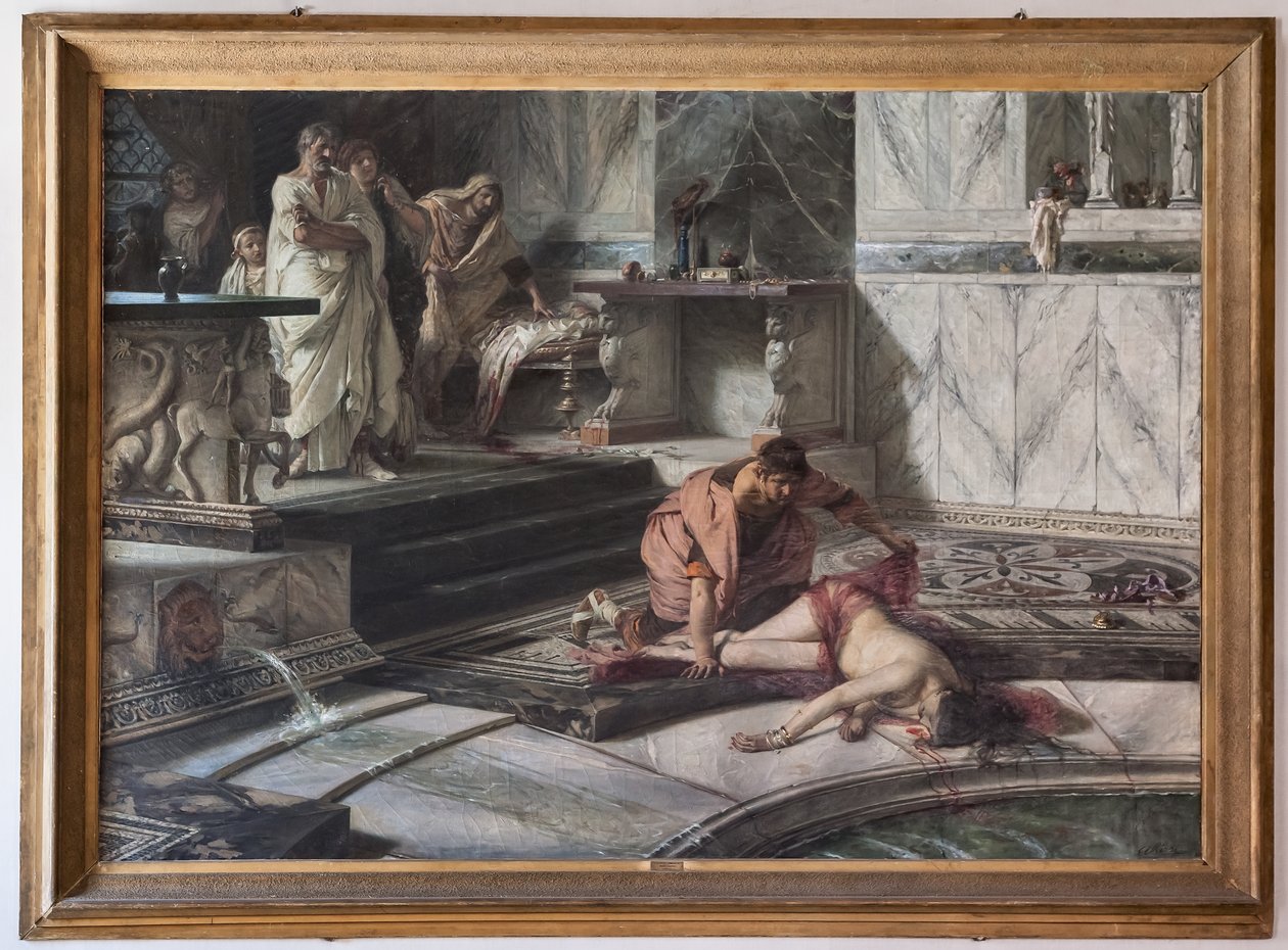 Nero und Agrippina von Antonio Rizzi