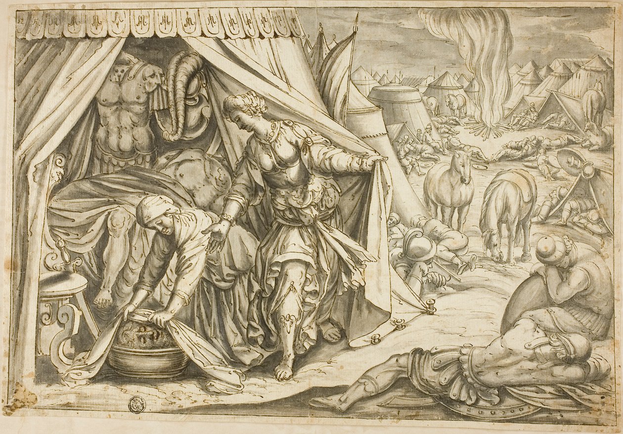Judith und Holofernes von Antonio Tempesta