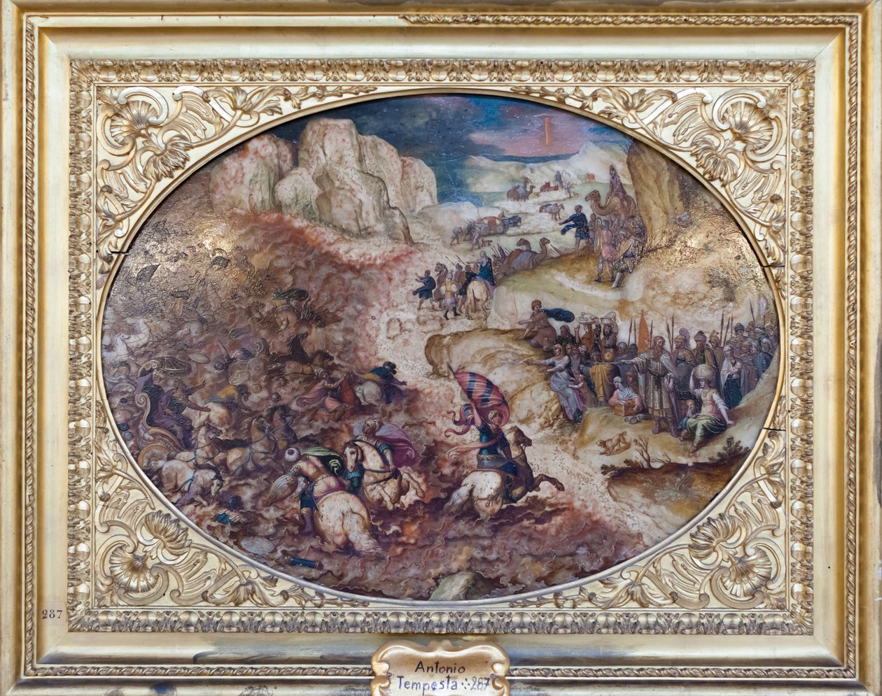 Die Durchquerung des Roten Meeres von Antonio Tempesta