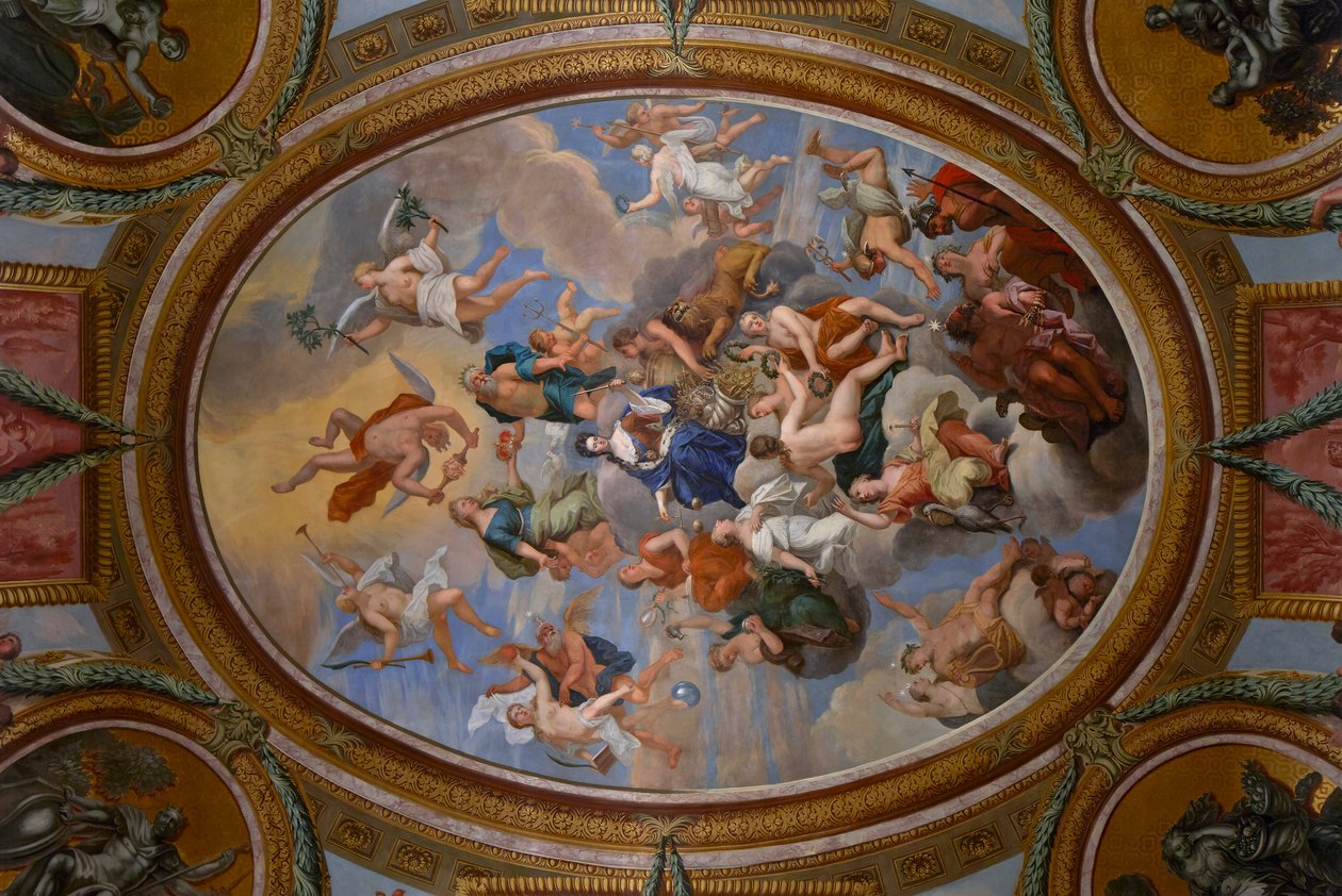 Das Zeichenzimmer der Königin von Antonio Verrio