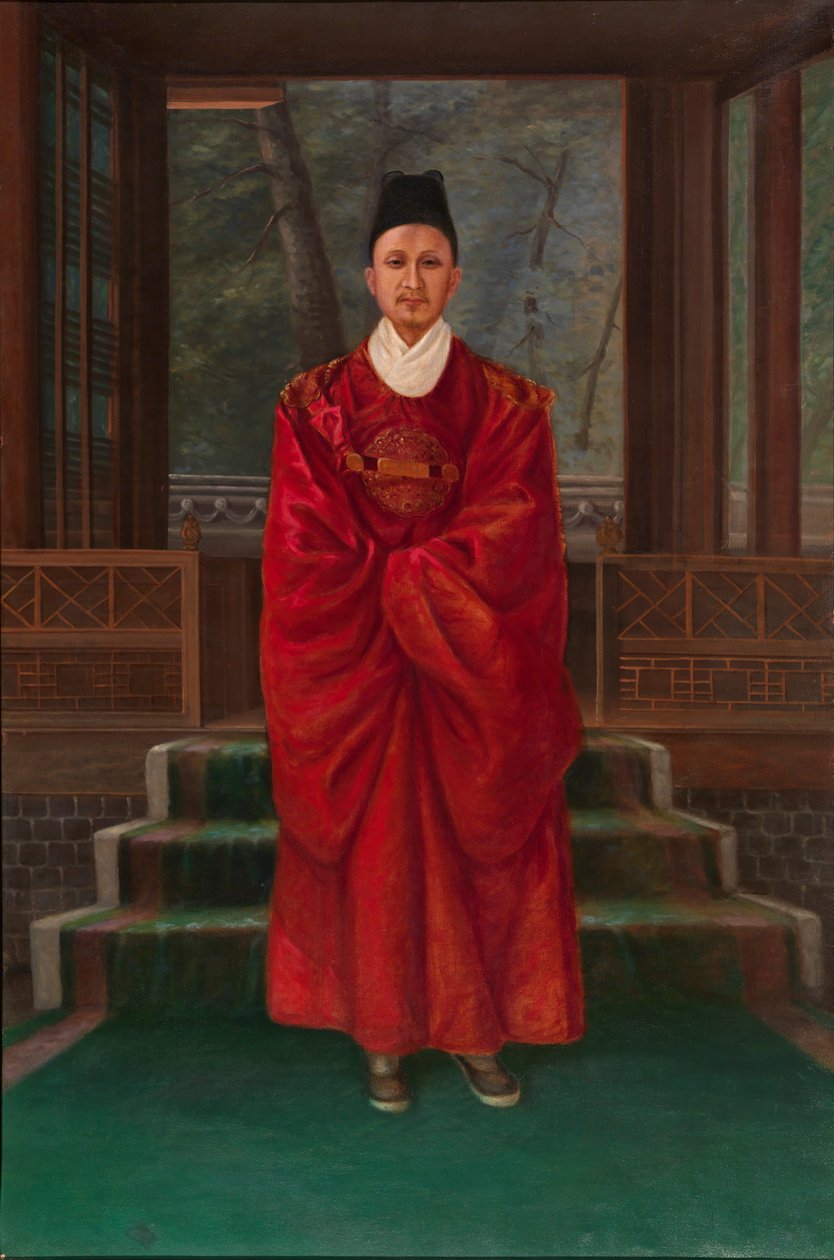König von Korea, ca. 1893 von Antonio Zeno Shindler