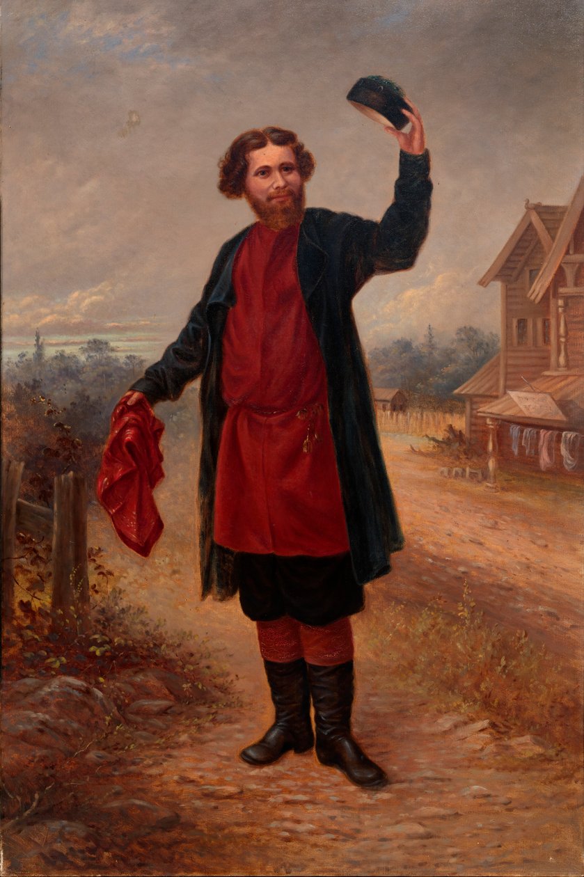 Russischer Mann von Antonio Zeno Shindler