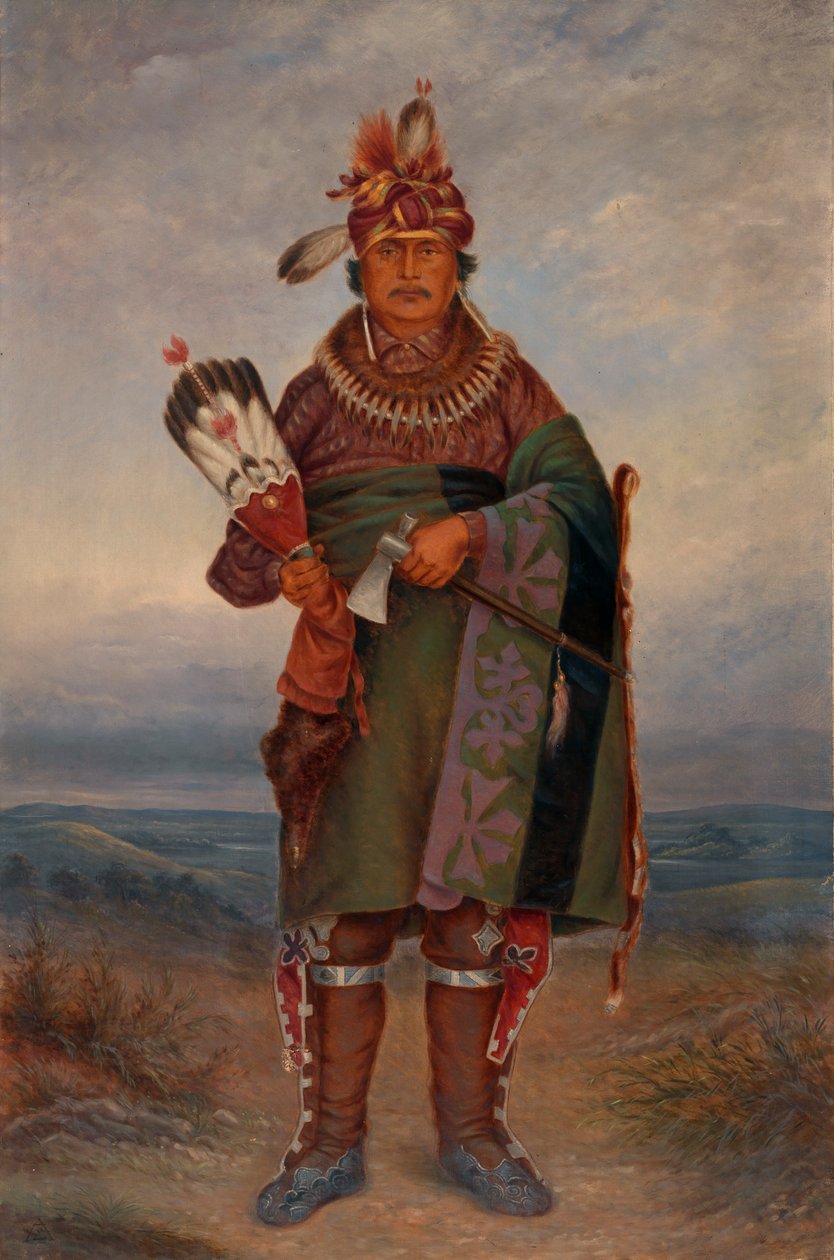 Sac und Fox Indianer, ca. 1893 von Antonio Zeno Shindler