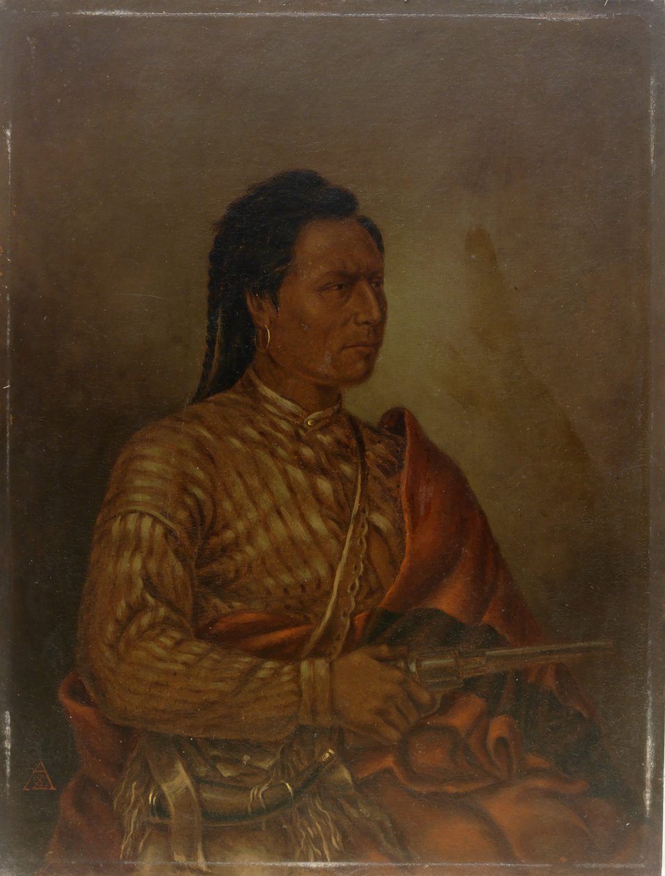 Ta-do-udo-sa Präriehuhn, ca. 1887 von Antonio Zeno Shindler