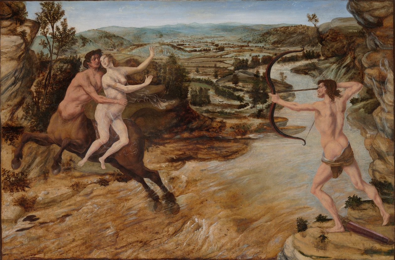 Herkules und Deianira von Antonio Pollaiuolo