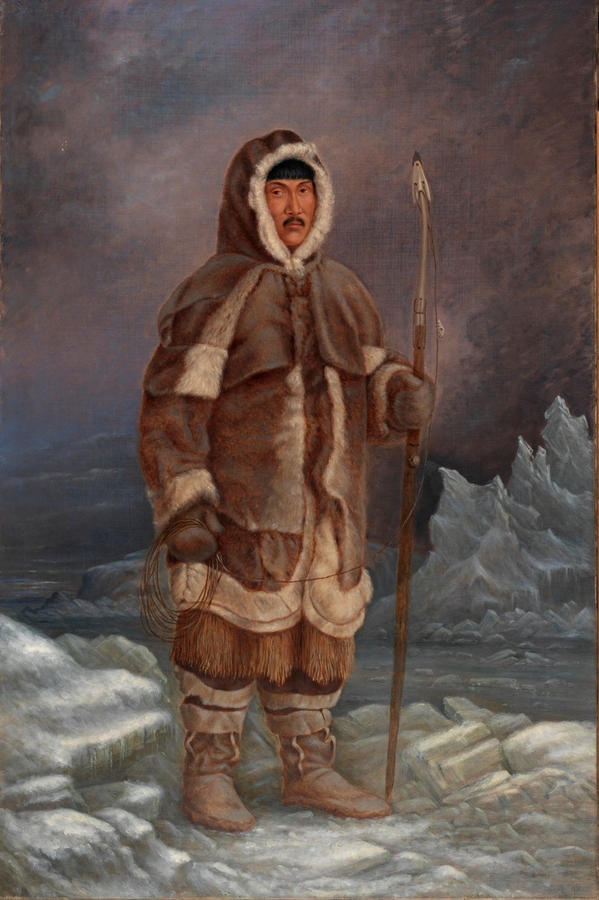 Eskimo-Mann von Antonion Zeno Shindler