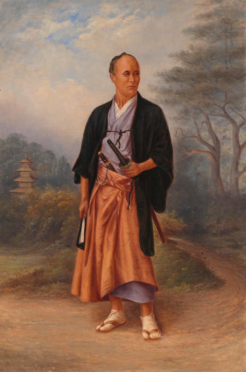 Japanischer Mann von Antonion Zeno Shindler