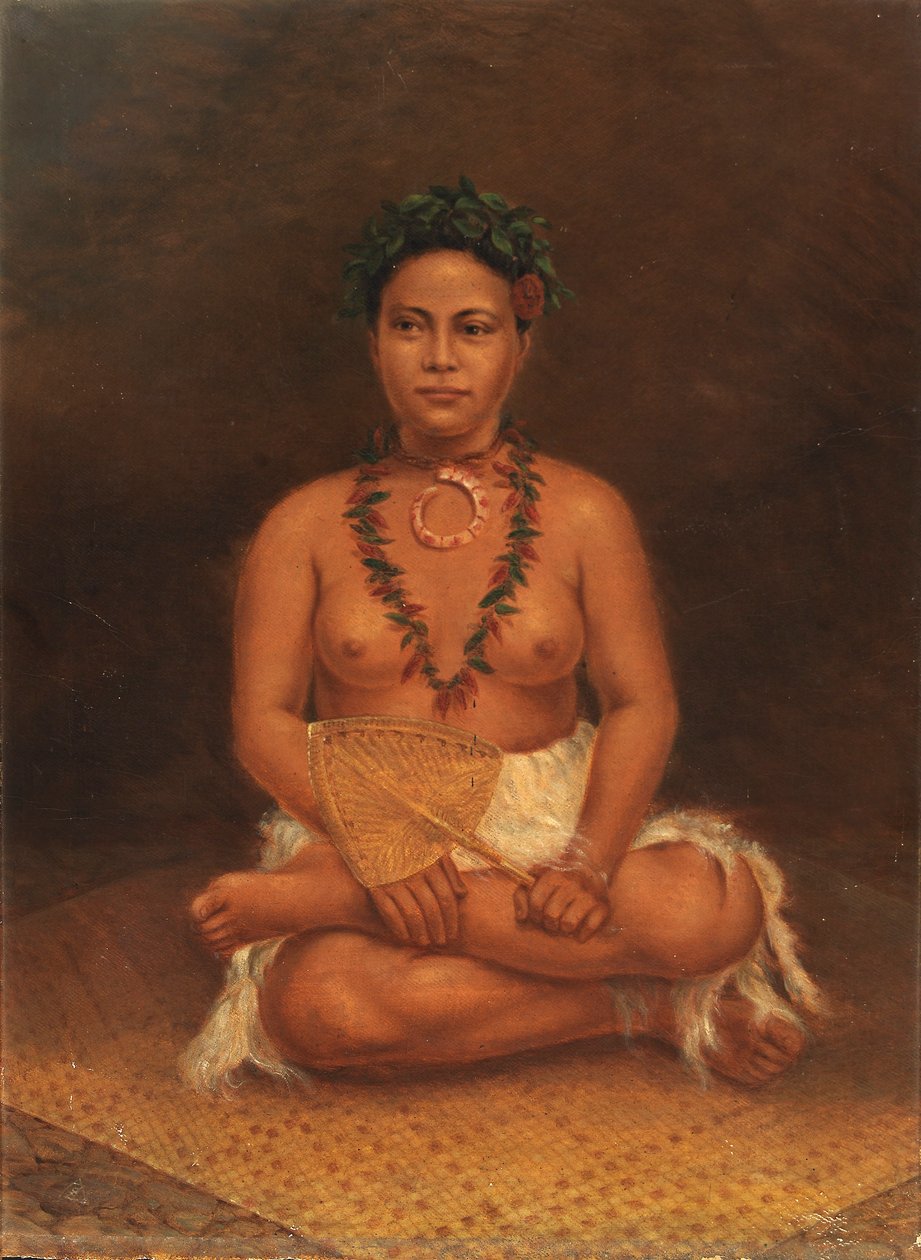 Samoanische Frau von Antonion Zeno Shindler