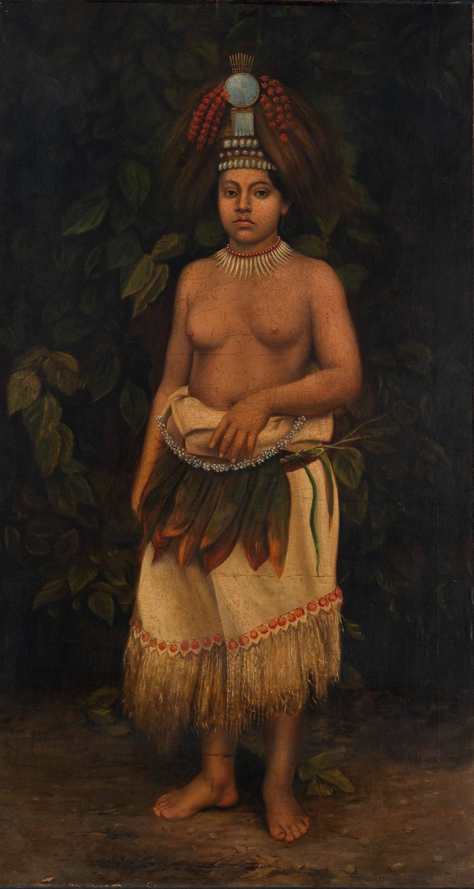 Samoanische Frau von Antonion Zeno Shindler