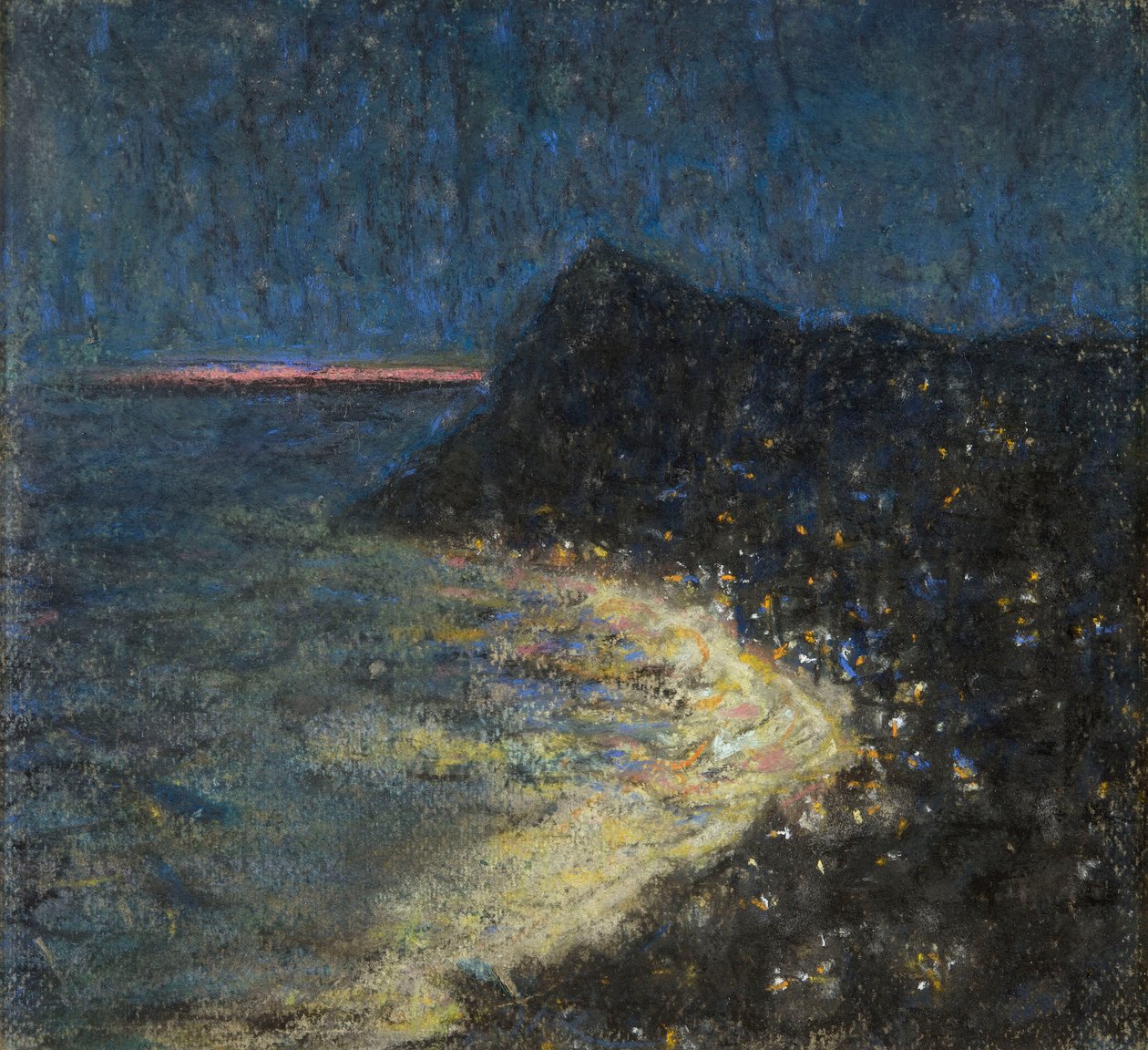 Nachtmotiv von Capri von Ants Laikmaa