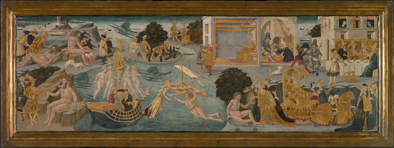 Die Abenteuer des Odysseus von Apollonio di Giovanni