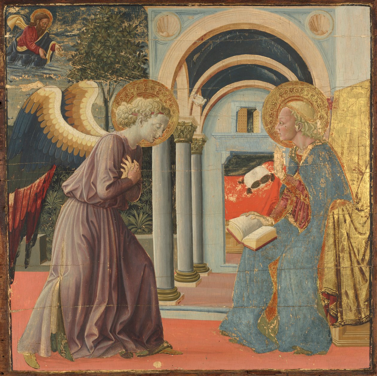 Die Verkündigung von Apollonio di Giovanni