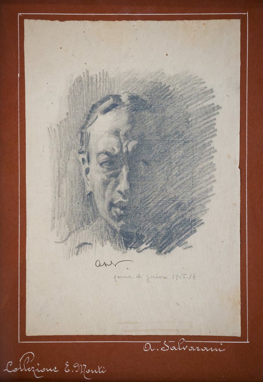 Selbstporträt von Arcangelo Salvarani