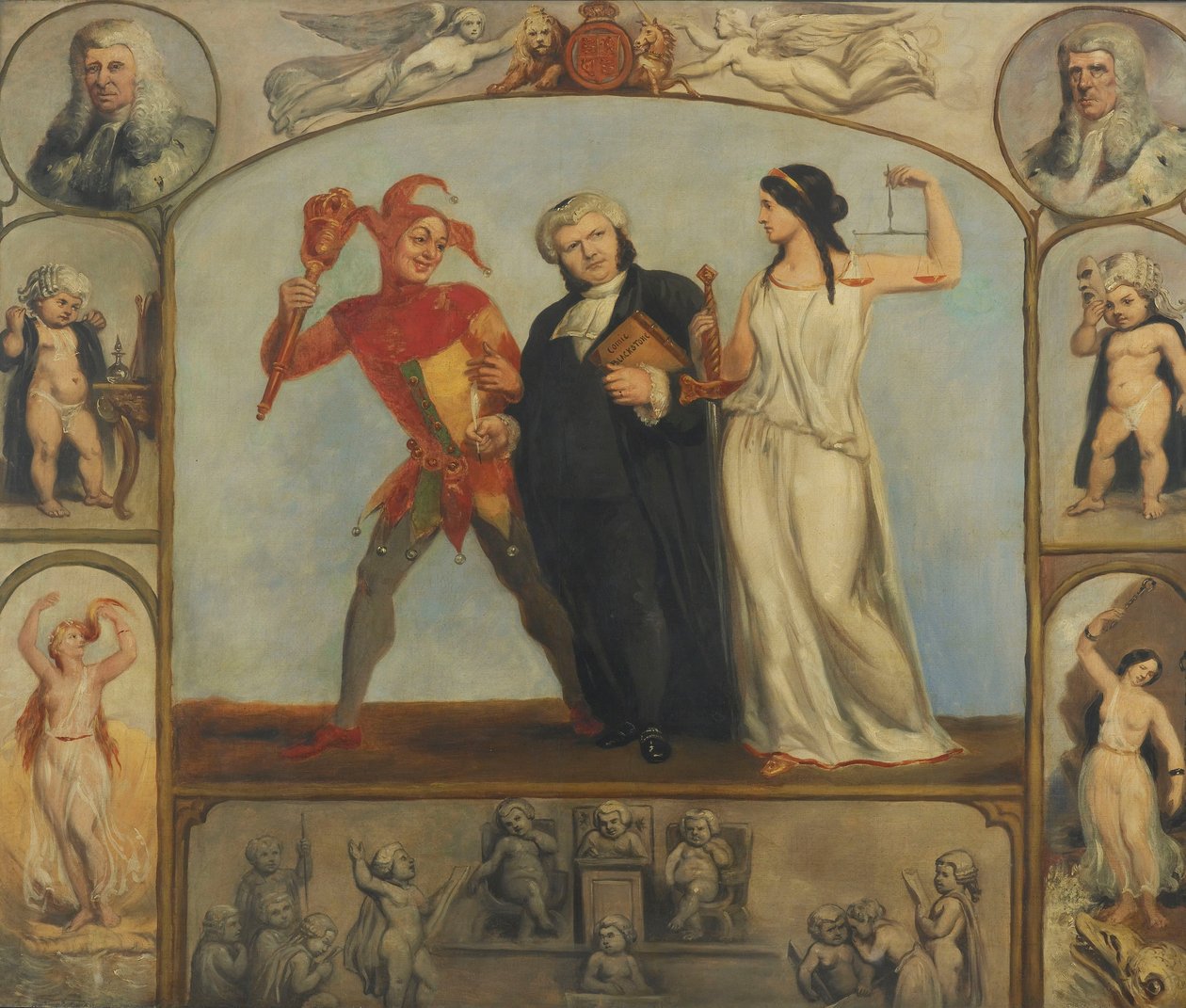 Gemälde; Öl auf Leinwand von Archibald S. Henning