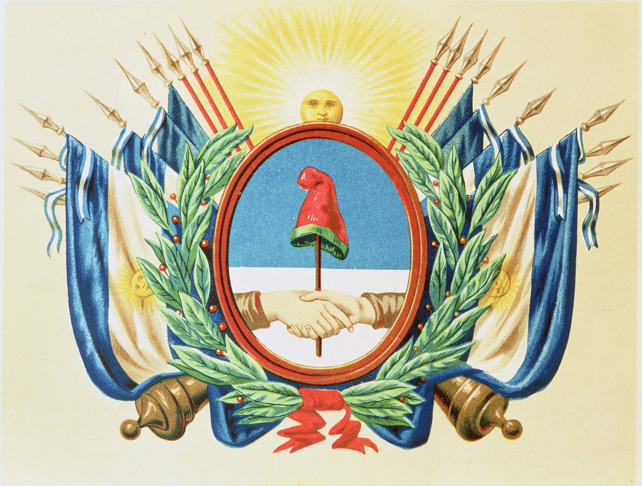 Schild der Konföderation von Argentinien von Argentinian School