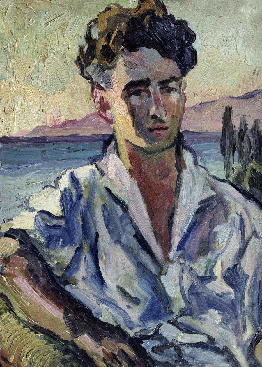 Iosif Utkin, 1931 von Aristarkh Vasilievic Lentulov
