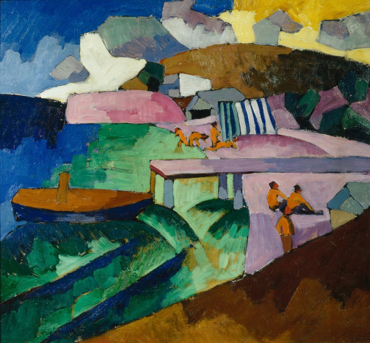 Küste, 1912 von Aristarkh Vasilievic Lentulov